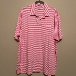 Striped Vineyard Vines Polo